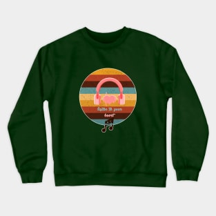 listen to your heart Crewneck Sweatshirt